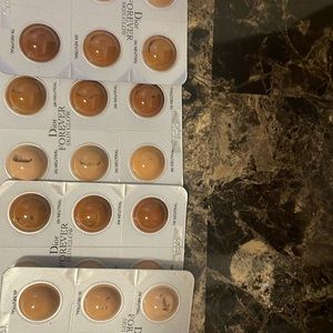 2N, 3N 4N 5N 6N 7N Sample Bundle of three total 18 sample Dior forever skin glow